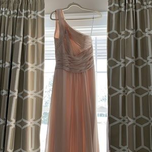 Monique Lhuiller Bridesmaid Dress in Champagne